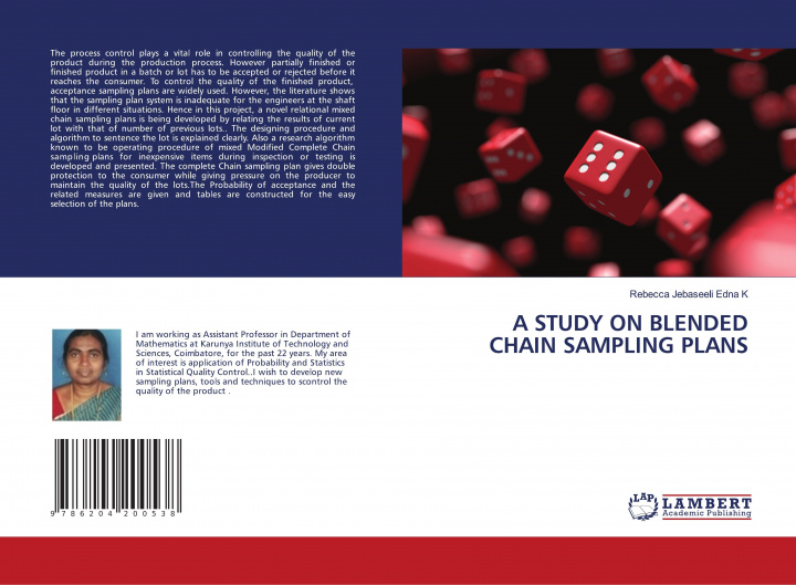 Knjiga A STUDY ON BLENDED CHAIN SAMPLING PLANS Rebecca Jebaseeli Edna K