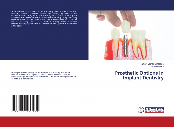 Könyv Prosthetic Options in Implant Dentistry Anjali Mendhe