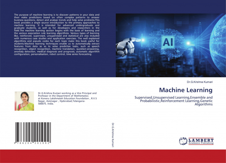 Knjiga Machine Learning Dr.G.Krishna Kumari