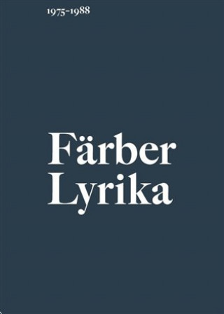 Kniha Lyrika Vratislav Färber
