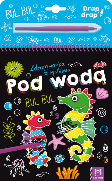 Buch Pod wodą. Zdrapywanka z rysikiem Opracowanie zbiorowe