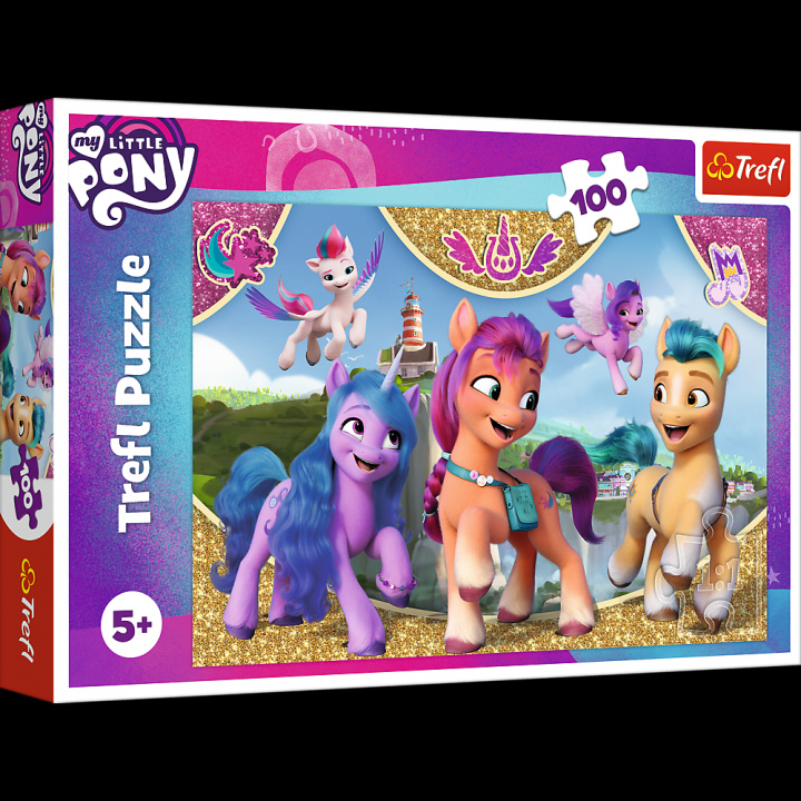 Játék Puzzle My Little Pony: Pestrobarevné přátelství 