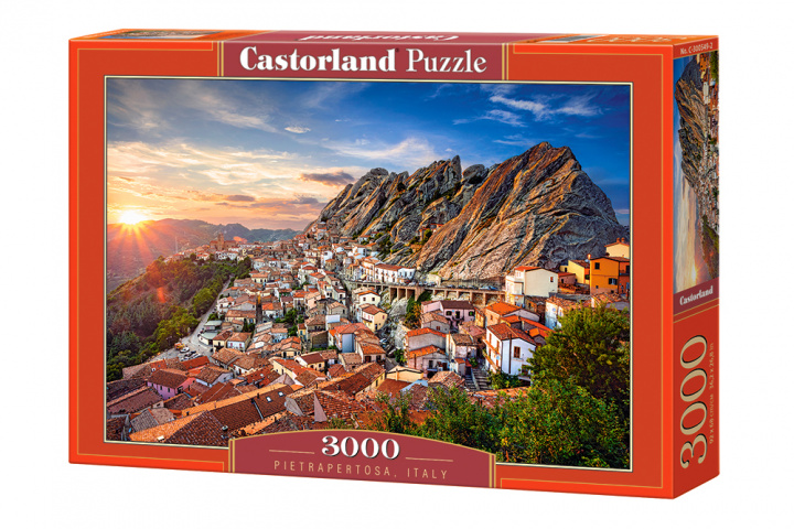 Carte Puzzle 3000 Pietrapertosa Włochy C-300549 