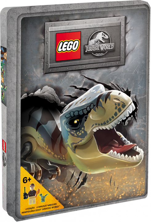 Carte Lego Jurassic World Zestaw książek z klockami LEGOZ TIN-6201 Opracowanie Zbiorowe