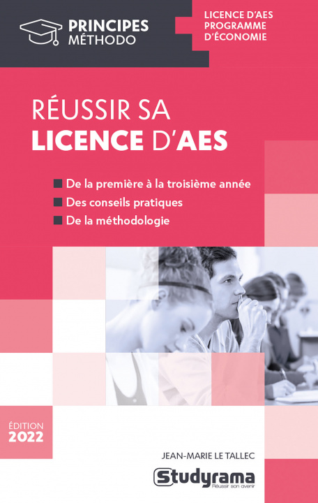 Knjiga Réussir sa licence d'AES LE TALLEC