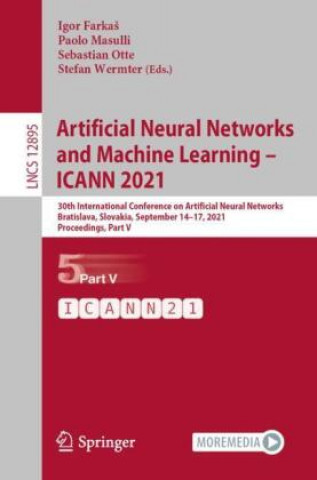 Książka Artificial Neural Networks and Machine Learning - ICANN 2021 Stefan Wermter