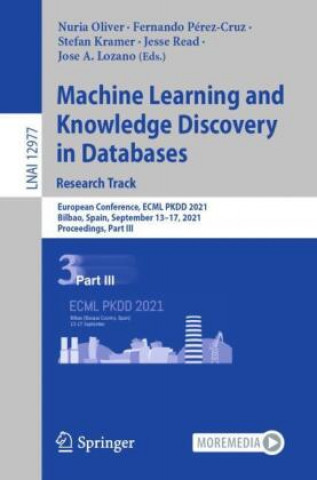 Book Machine Learning and Knowledge Discovery in Databases. Research Track Fernando Pérez-Cruz