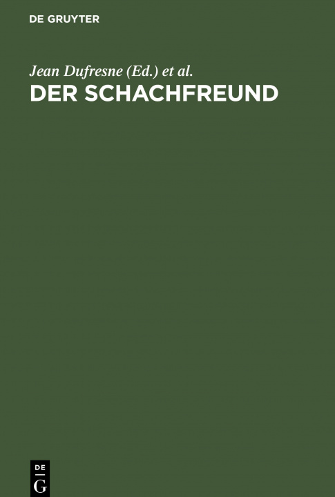 Knjiga Schachfreund A. Anderssen