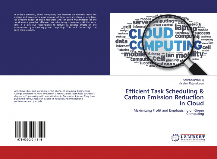 Knjiga Efficient Task Scheduling & Carbon Emission Reduction in Cloud Varshini Rajasekaran
