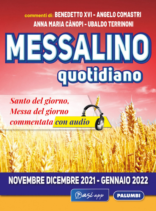 Könyv Messalino quotidiano (Novembre-Dicembre 2021 Gennaio 2022) Angelo Comastri