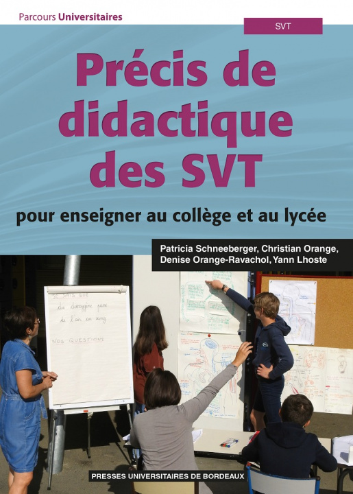 Книга Précis de didactique des SVT pour enseigner au collège et au lycée Schneeberger patricia