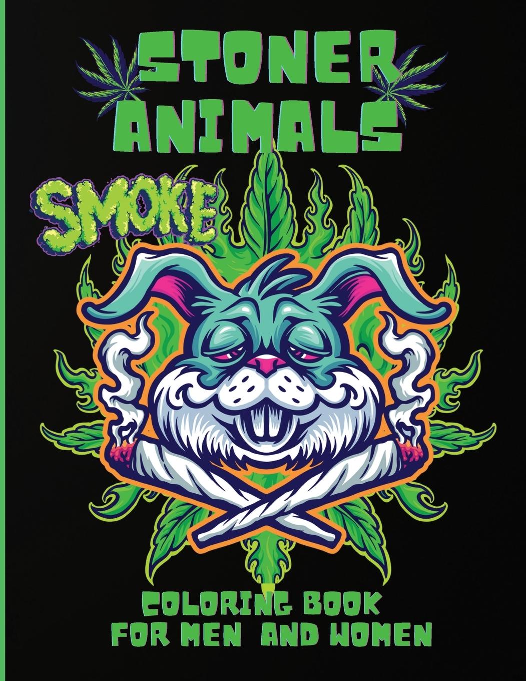 Carte Stoner Animals Coloring Book May Rome