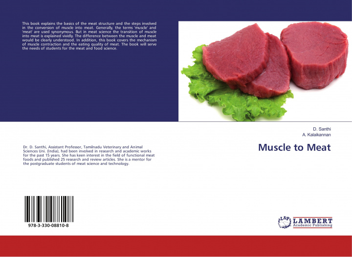 Knjiga Muscle to Meat A. Kalaikannan