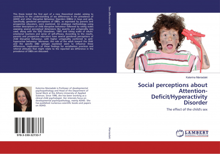Knjiga Social perceptions about Attention-Deficit/Hyperactivity Disorder 