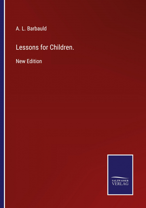 Knjiga Lessons for Children. A. L. Barbauld