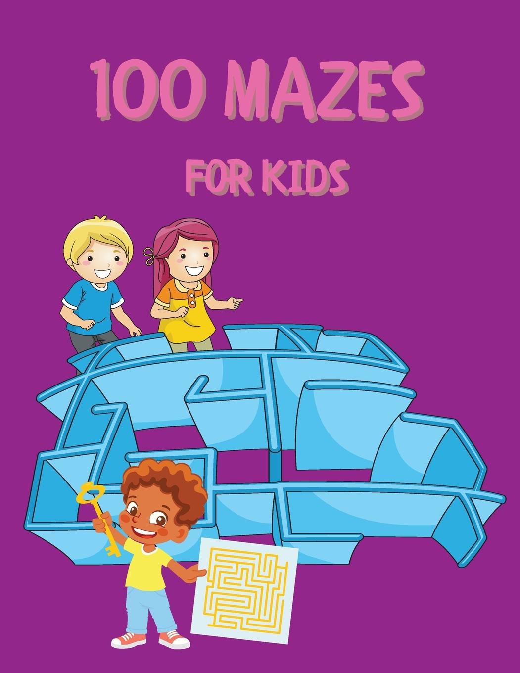 Knjiga 100 Mazes for Kids Olivia Cole