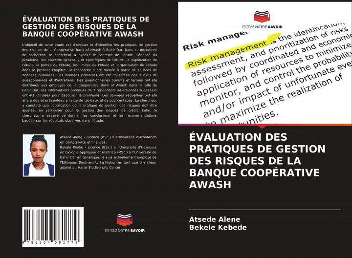 Książka Evaluation Des Pratiques de Gestion Des Risques de la Banque Cooperative Awash Bekele Kebede