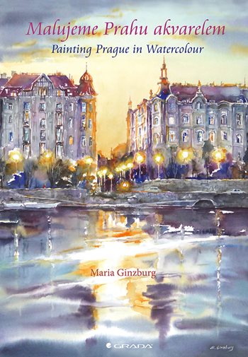 Kniha Malujeme Prahu akvarelem Maria Ginzburg