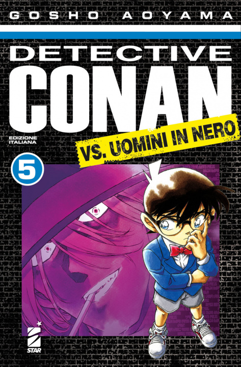 Książka Detective Conan vs uomini in nero Gosho Aoyama