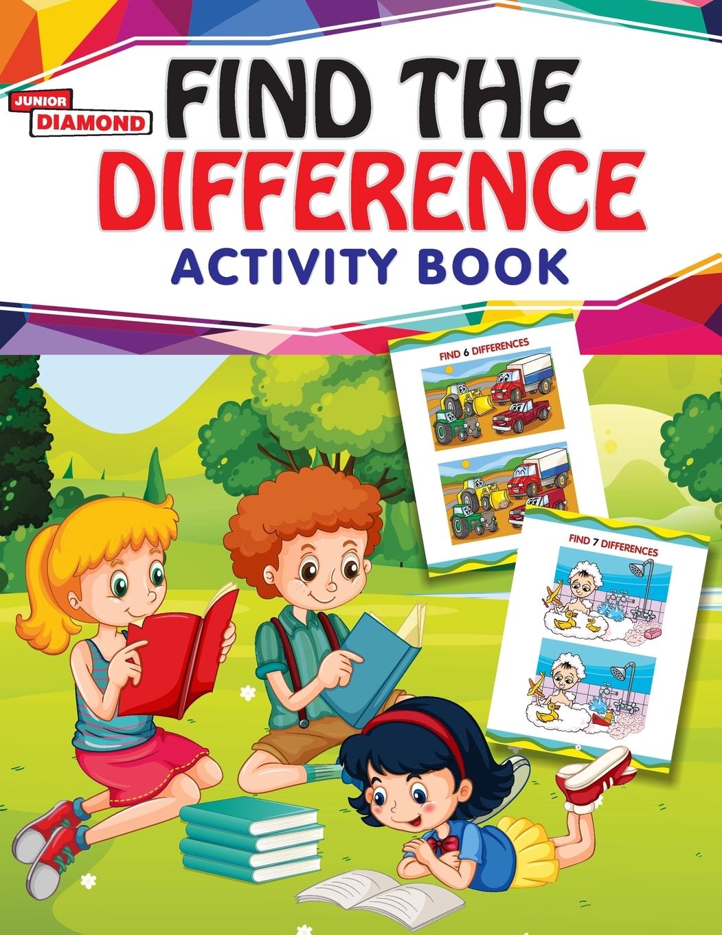 Knjiga Find the Diffrence Activity Book Priyanka