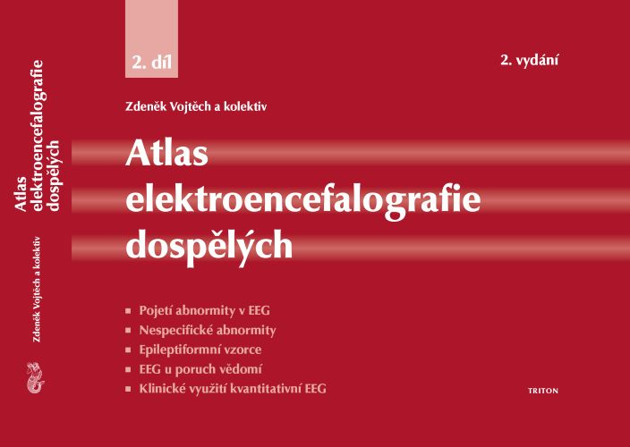 Книга Atlas elektroencefalografie dospělých 2. díl Zdeněk Vojtěch