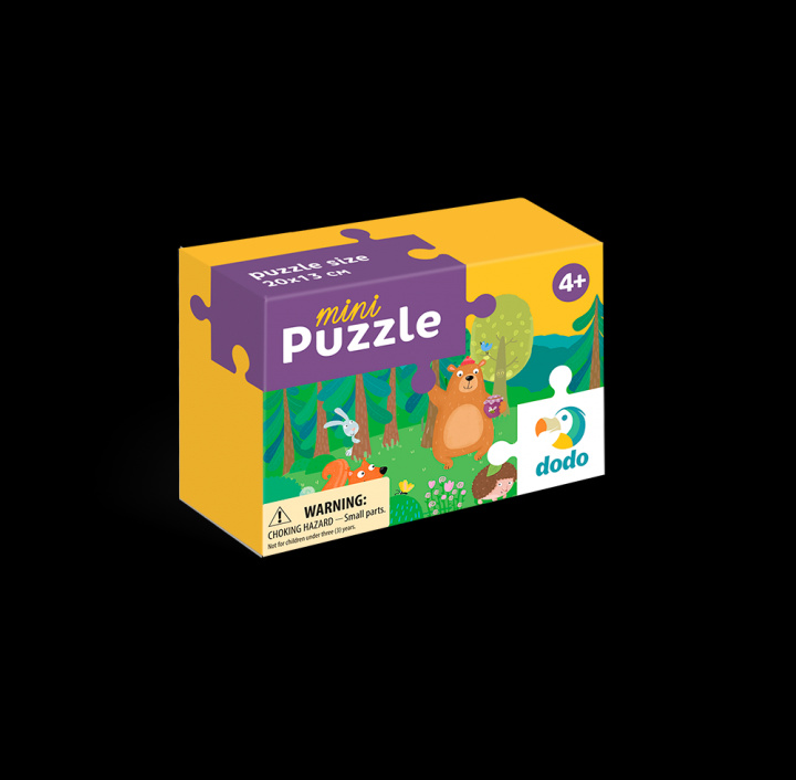 Joc / Jucărie Puzzle 35 Niedźwiadek i przyjaciele Mini DOP300346 