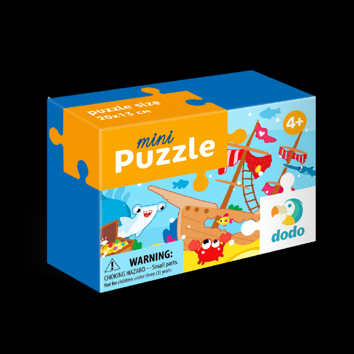Játék Puzzle 35 Morskie życie mini DOP300402 