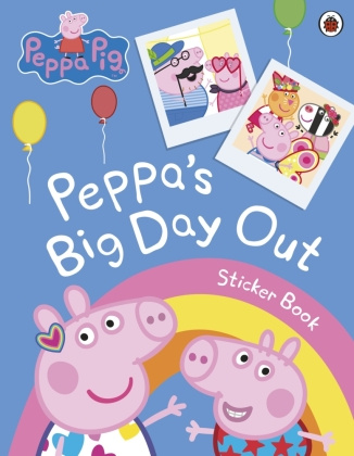 Kniha Peppa Pig: Peppa's Big Day Out Sticker Scenes Book PIG  PEPPA