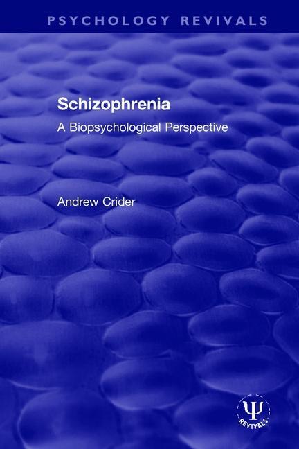 Knjiga Schizophrenia Andrew Crider