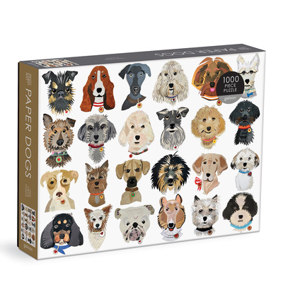 Joc / Jucărie Paper Dogs 1000 Pc Puzzle GALISON
