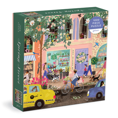 Joc / Jucărie Spring Street 1000 Pc Puzzle In a Square box GALISON