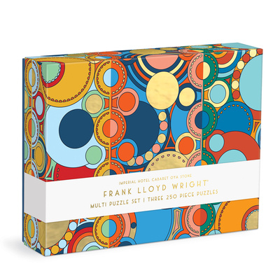 Játék Frank Lloyd Wright Imperial Hotel Multi Puzzle Set Galison