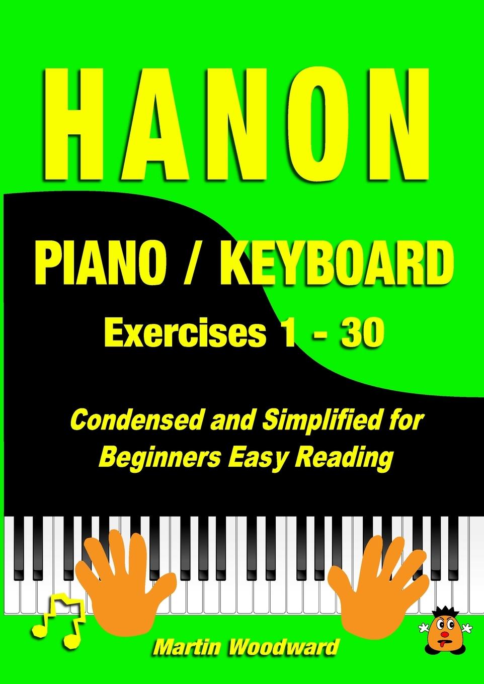 Carte Hanon Piano / Keyboard Exercises 1 - 30 