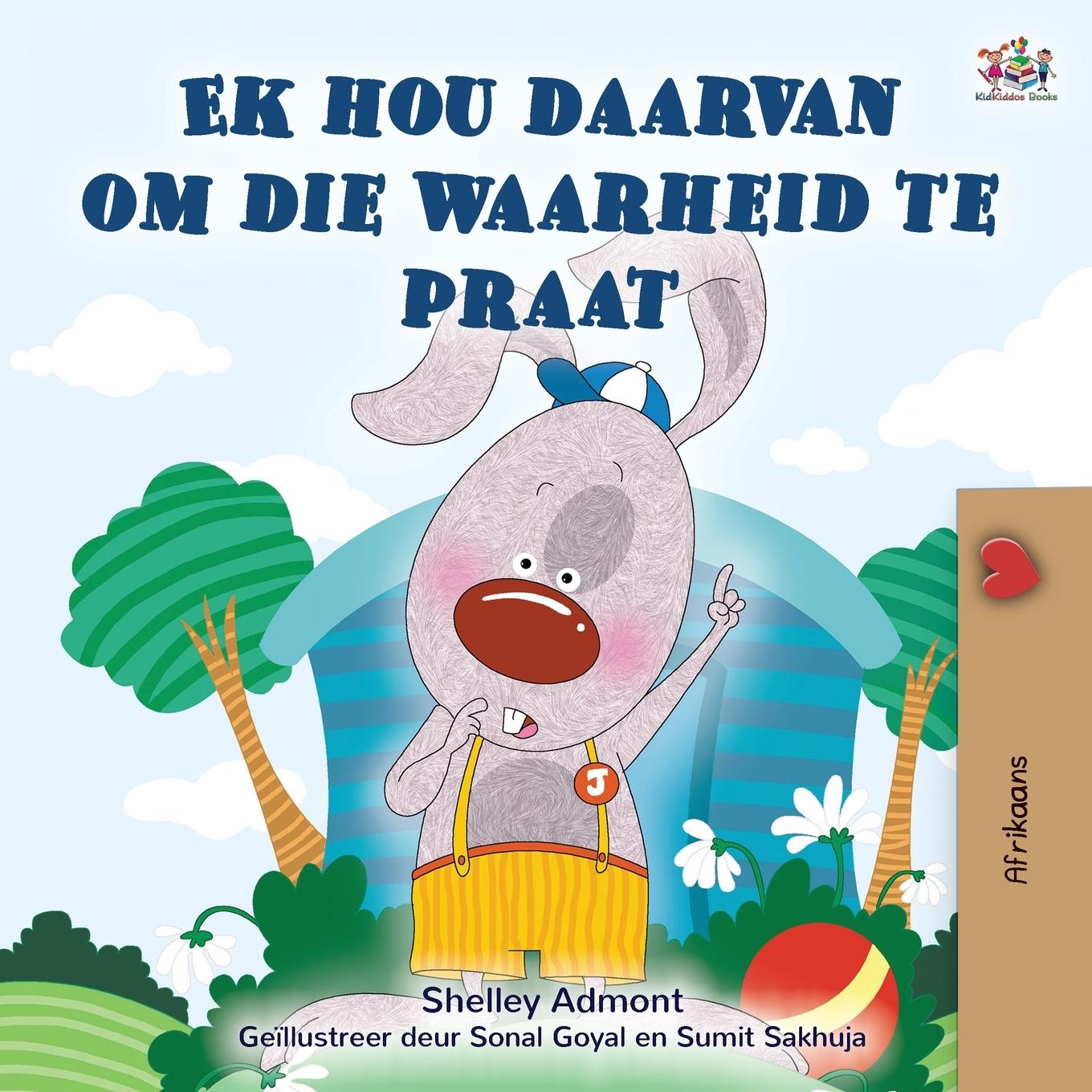 Kniha I Love to Tell the Truth (Afrikaans Book for Kids) Kidkiddos Books