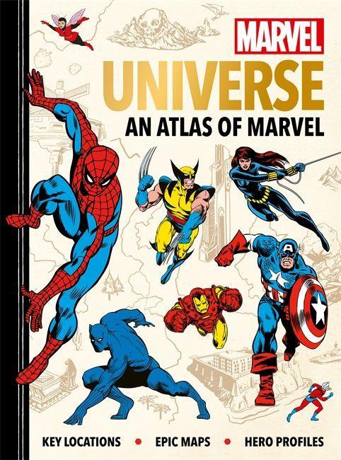 Kniha Marvel Universe: An Atlas of Marvel Ned Hartley