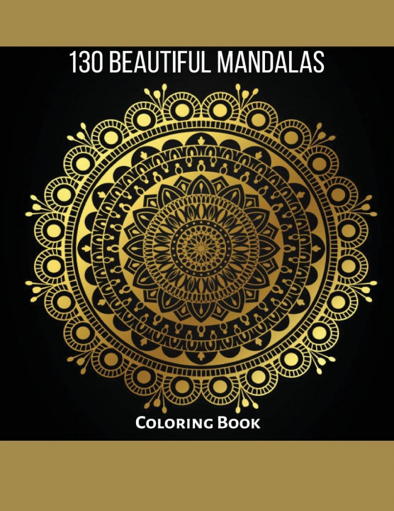 Kniha 130 Beautiful Mandalas 