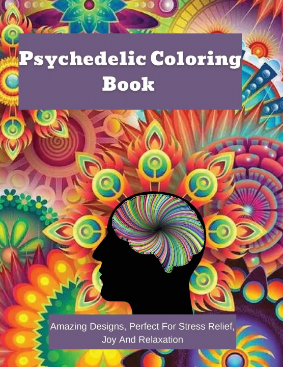 Kniha Psychedelic Coloring Book 