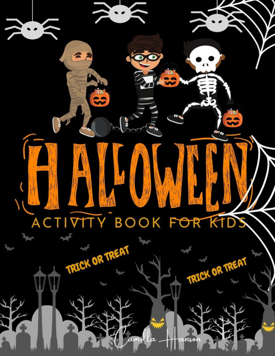 Książka Halloween Activity Book for Kids 