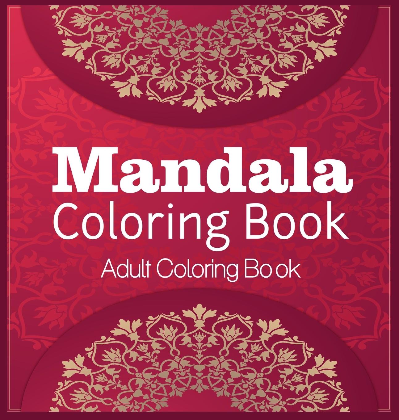 Kniha Mandala Coloring Book | Adult Coloring Book 