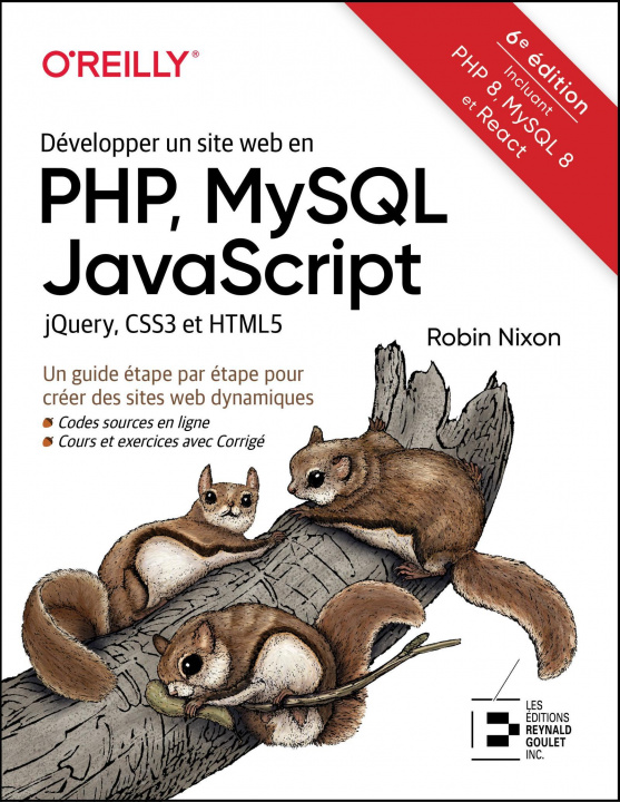 Knjiga Développer un site web en PHP, MySQL JavaScript jQuery, CSS3 et HTML5 Nixon