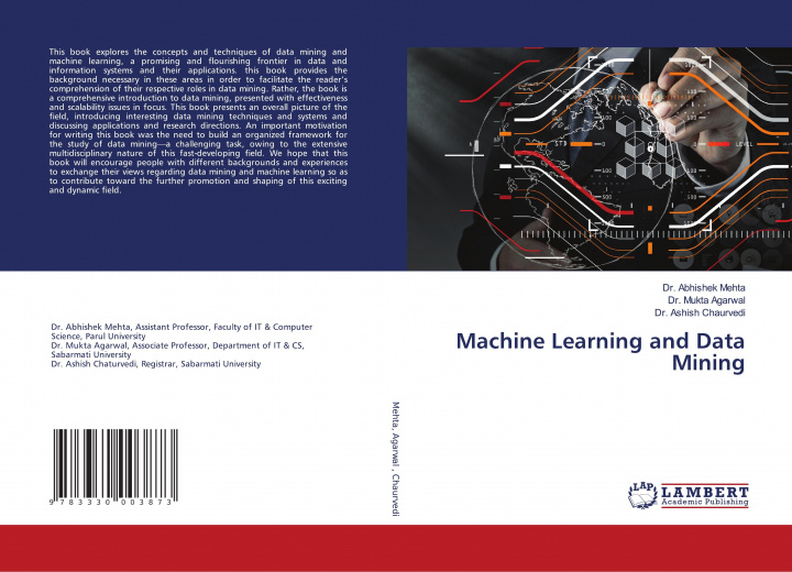 Knjiga Machine Learning and Data Mining Mukta Agarwal