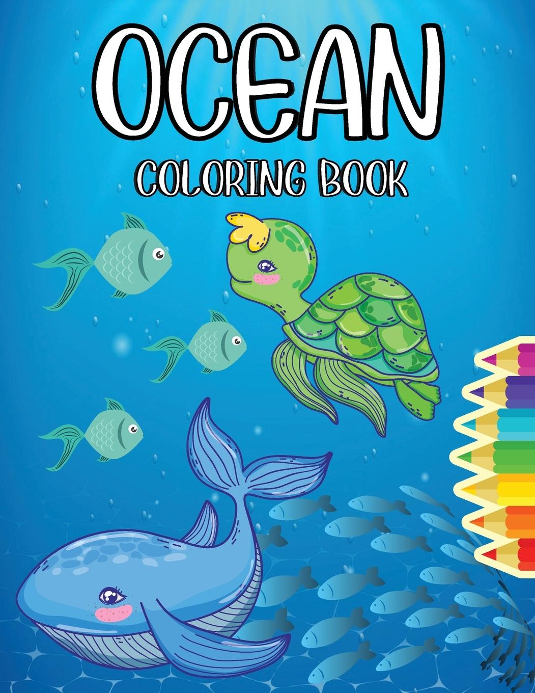 Carte Ocean Coloring Book 