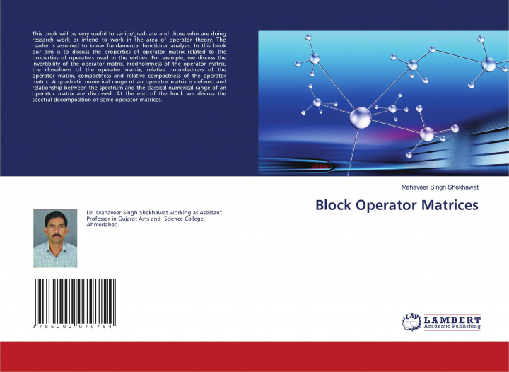 Knjiga Block Operator Matrices Mahaveer Singh Shekhawat