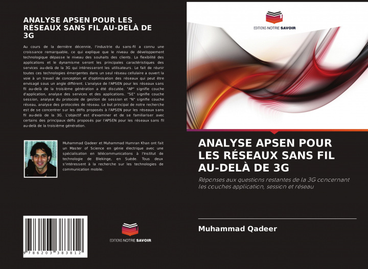 Knjiga Analyse Apsen Pour Les Reseaux Sans Fil Au-Dela de 3g Muhammad Qadeer