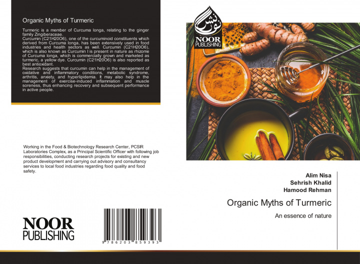 Kniha Organic Myths of Turmeric Sehrish Khalid