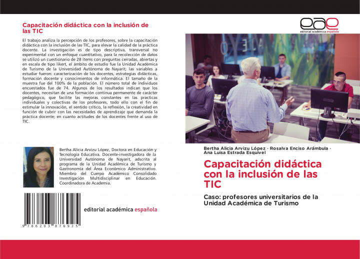 Knjiga Capacitacion didactica con la inclusion de las TIC Rosalva Enciso Arámbula