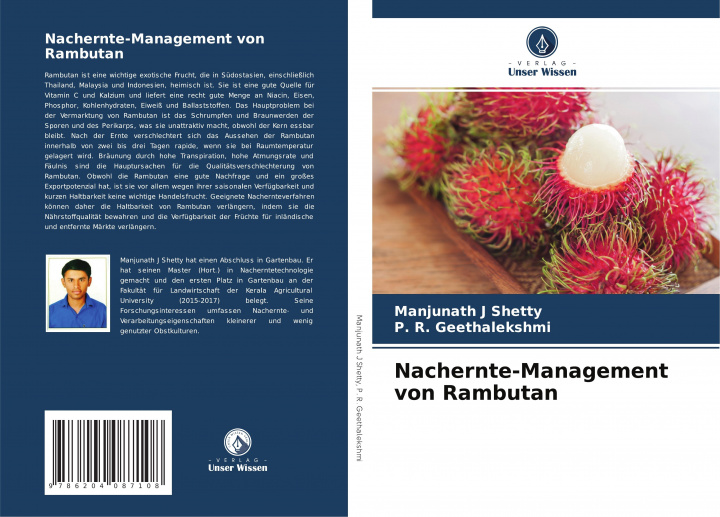 Knjiga Nachernte-Management von Rambutan P. R. Geethalekshmi