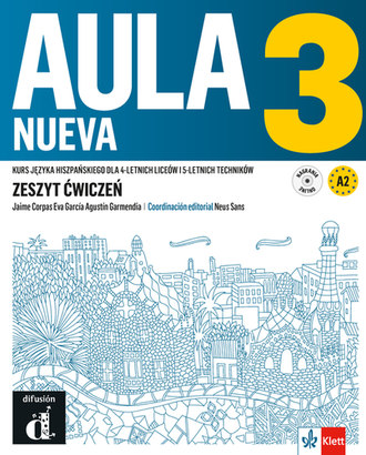 Книга Aula Nueva 3 zeszyt ćwiczeń Opracowanie Zbiorowe