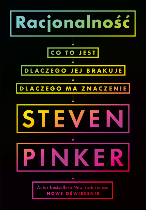 Książka Racjonalność: co to jest, dlaczego jej brakuje, dlaczego ma znaczenie Steven Pinker