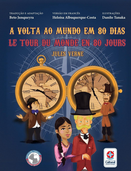 Kniha Le tour du monde en 80 jours - A volta ao mundo em 80 dias 